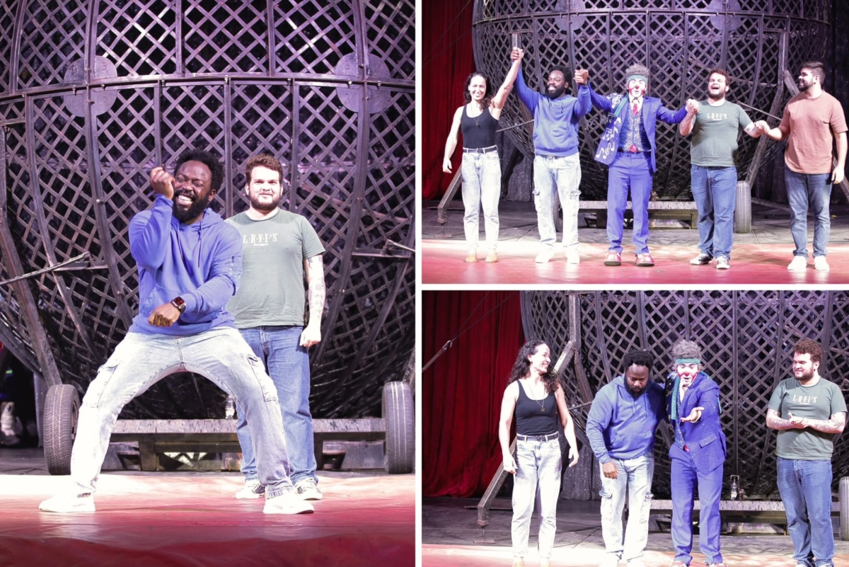 Douglas Silva no circo