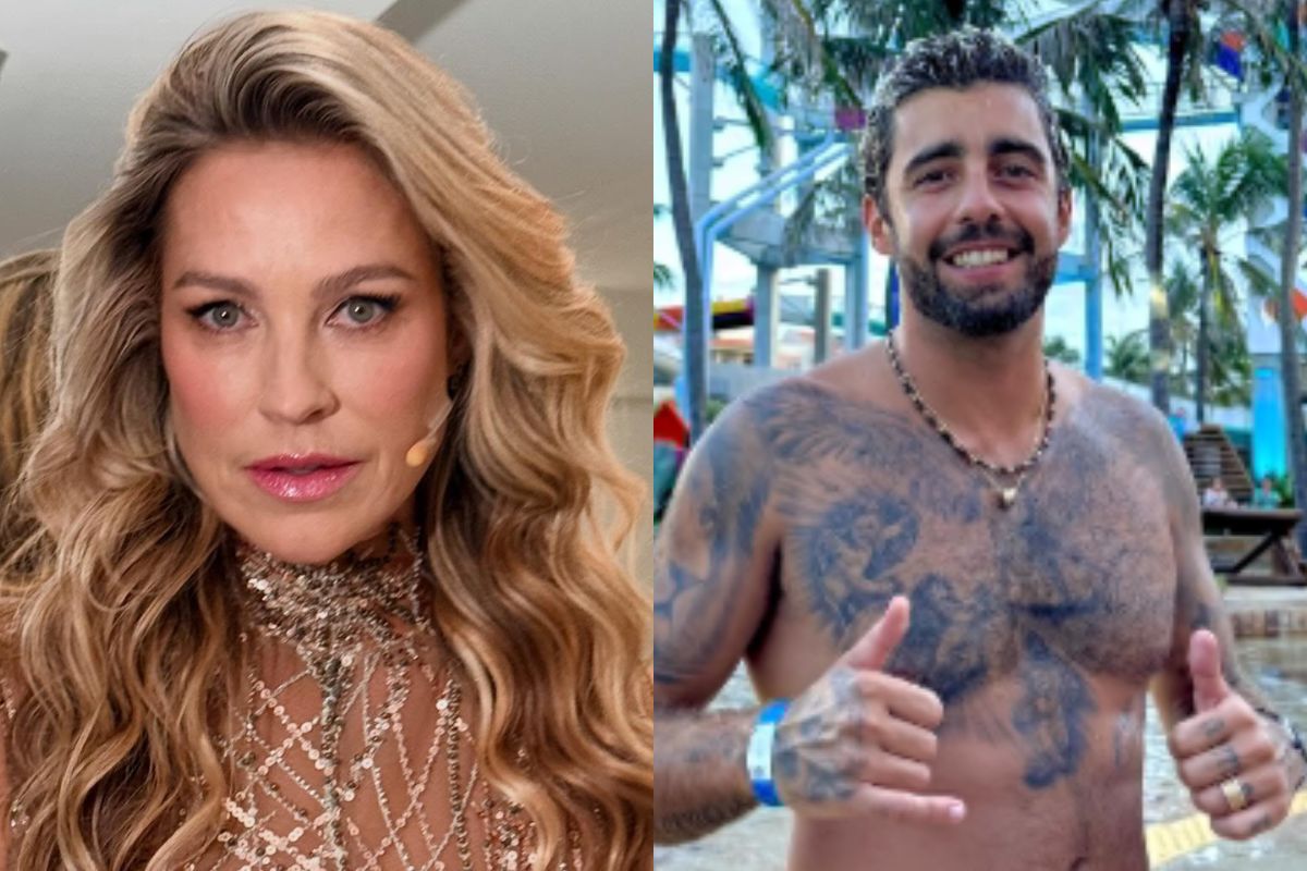 Montagem Luana Piovani e Pedro Scooby