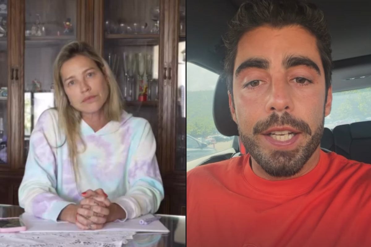Montagem Luana Piovani e Pedro Scooby