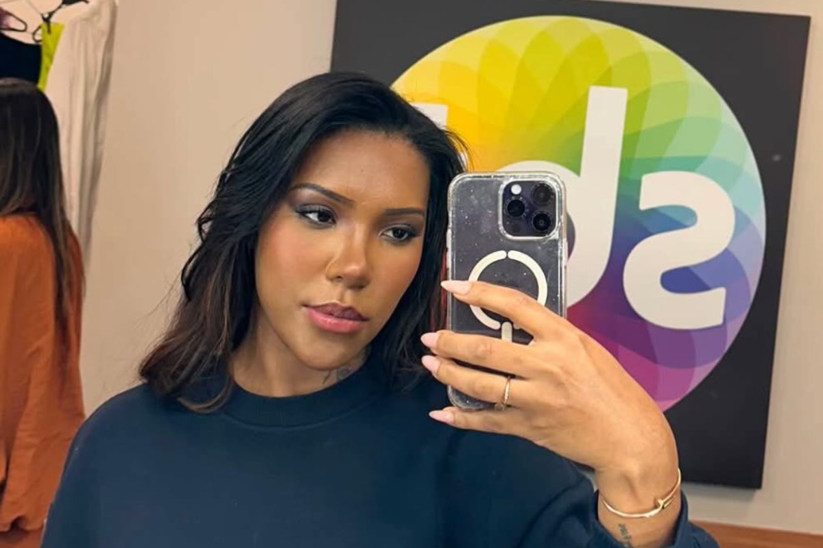 Selfie de Carol Lekker no SBT