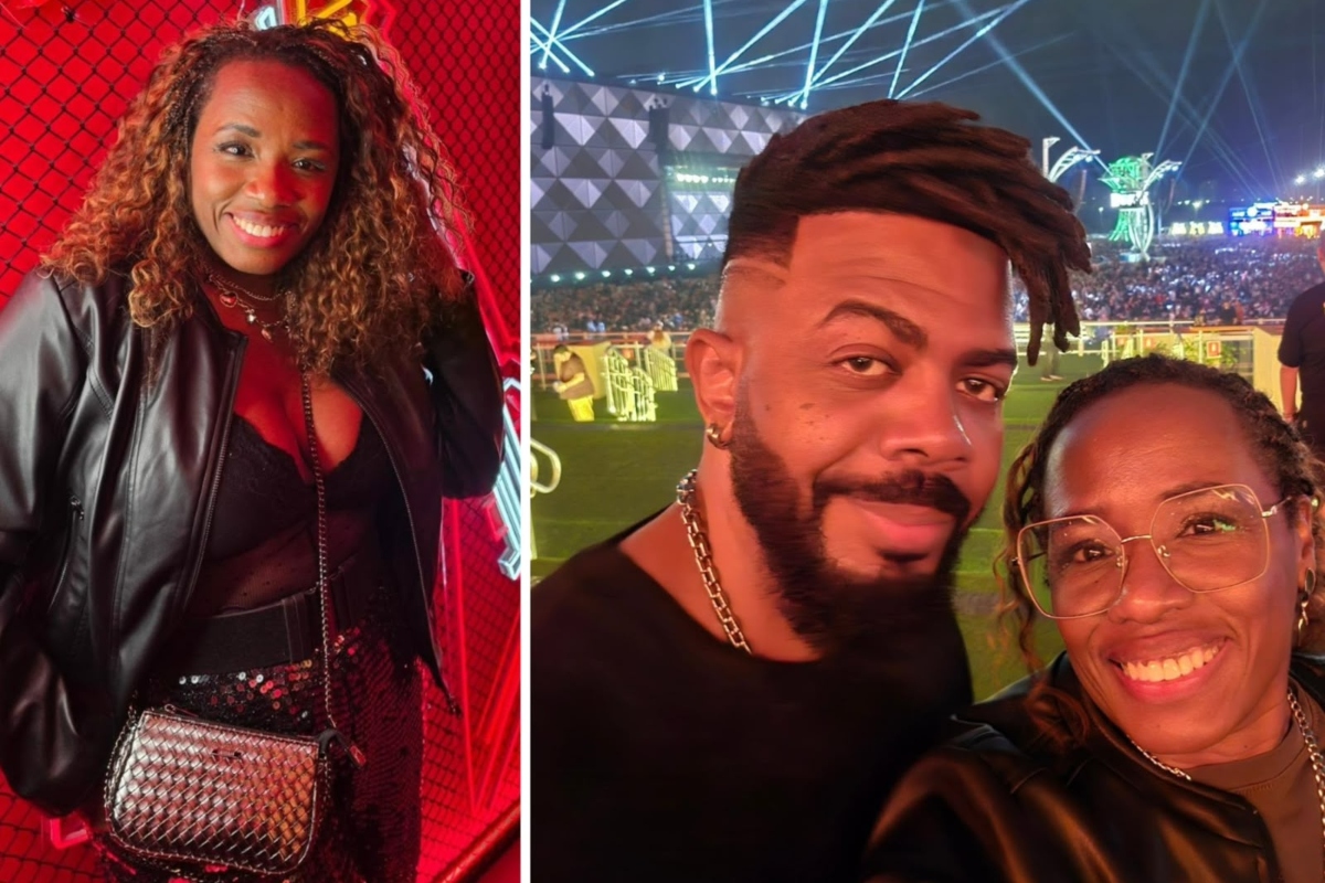 Tatiana Tibúrcio e o namorado Luka Almeida