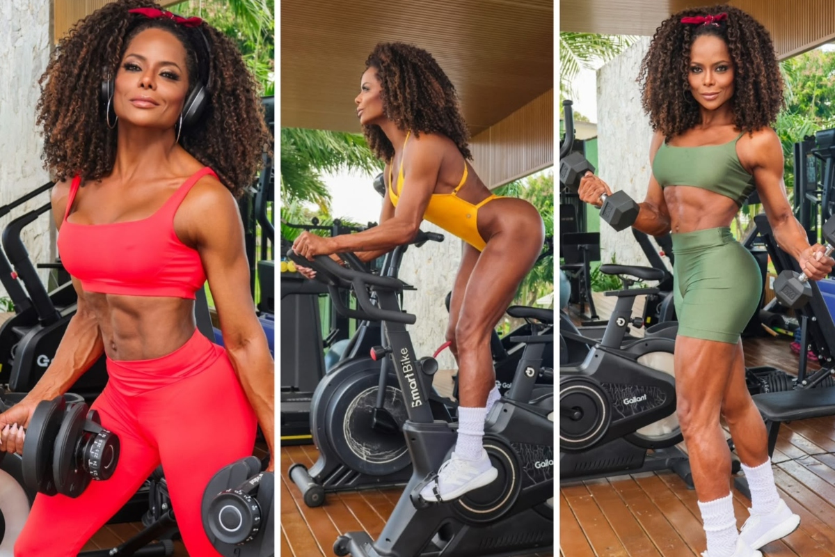Adriana Bombom intensifica treino para o Carnaval 2024