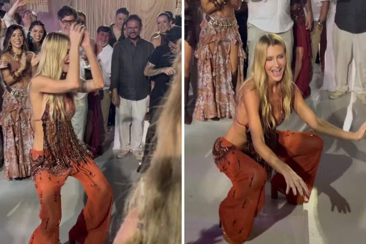 Ana Paula Siebert dançando
