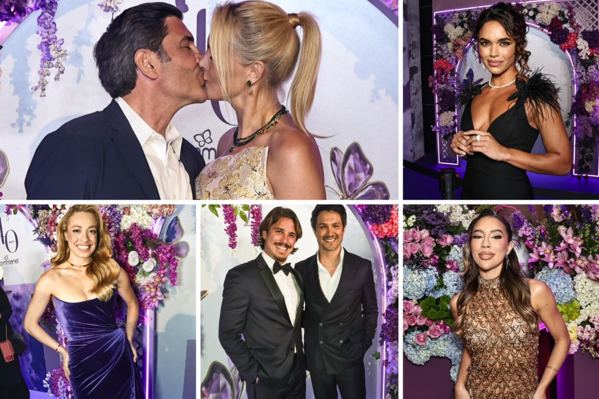 Famosos na festa de 40 anos da Rommanel