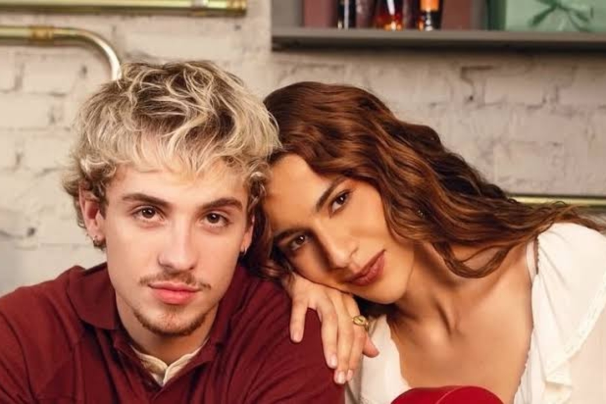 Juliano Floss e Marina Sena