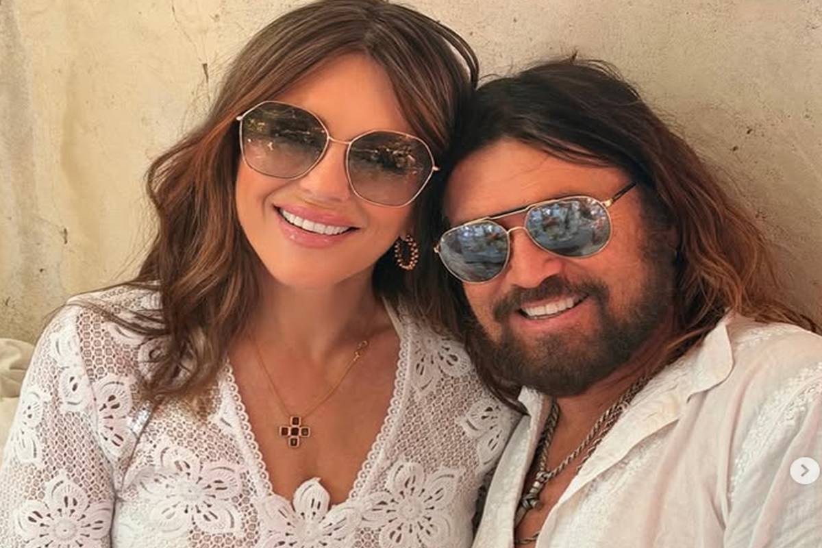 Liz Hurley e Billy Ray Cyrus