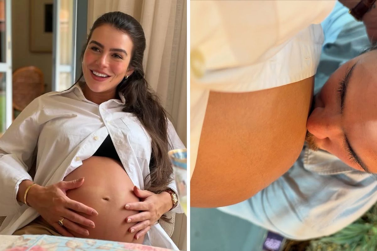 Como anda a gravidez de Mari Saad depois de 30 semanas?