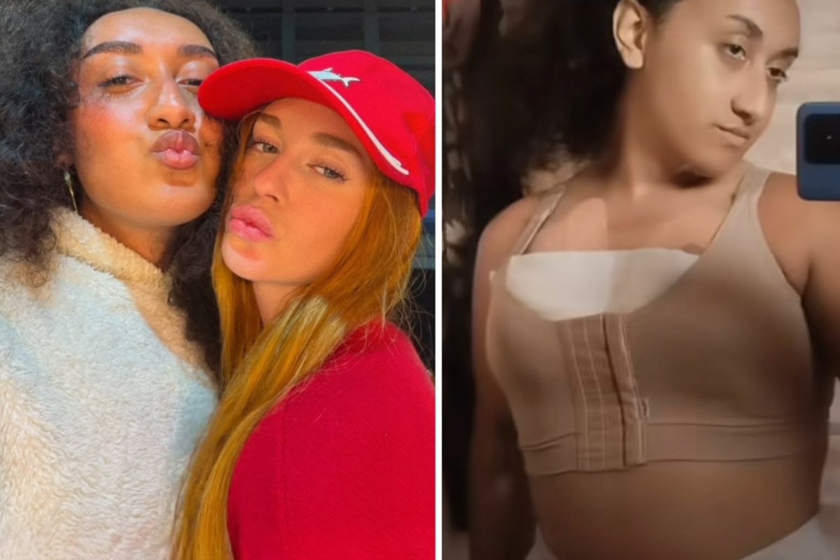 Marina Ruy Barbosa e Raphaella Gomez