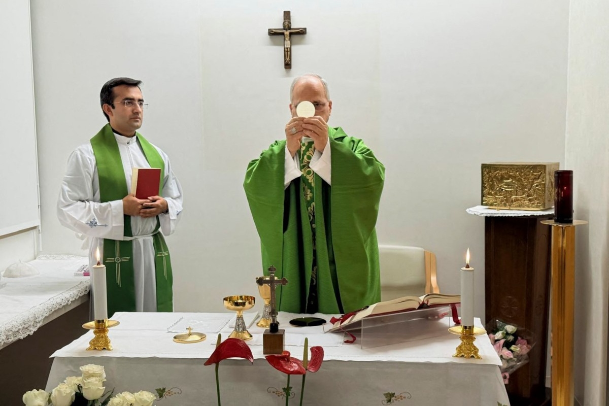 Papa celebrou missa no hospital onde se recupera