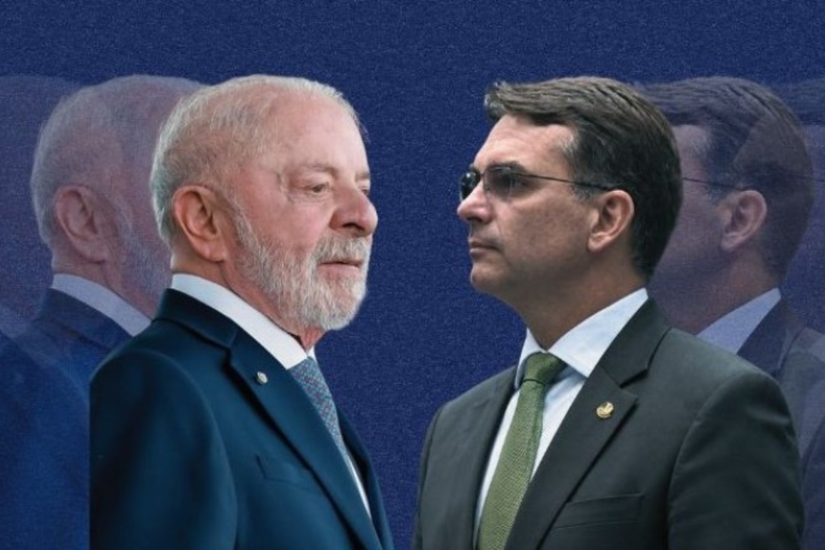 Pesquisa aponta empate técnico entre Lula e Flávio