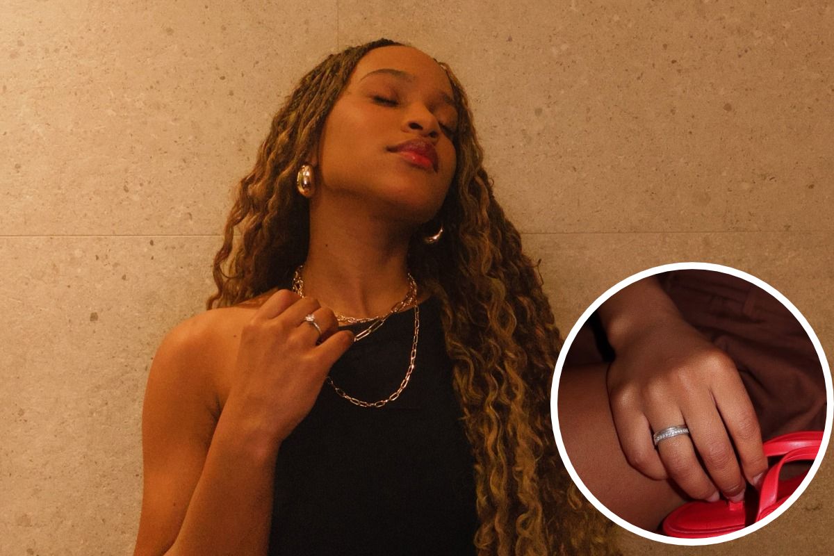 Rebeca Andrade volta a atiçar fãs sobre amoro ao aparecer com anel