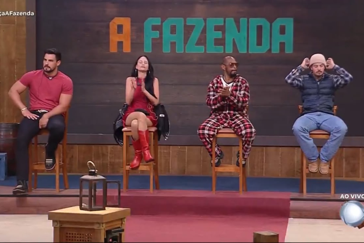 Renê, Ariela, Thaíde e Jotapê indicados à Roça