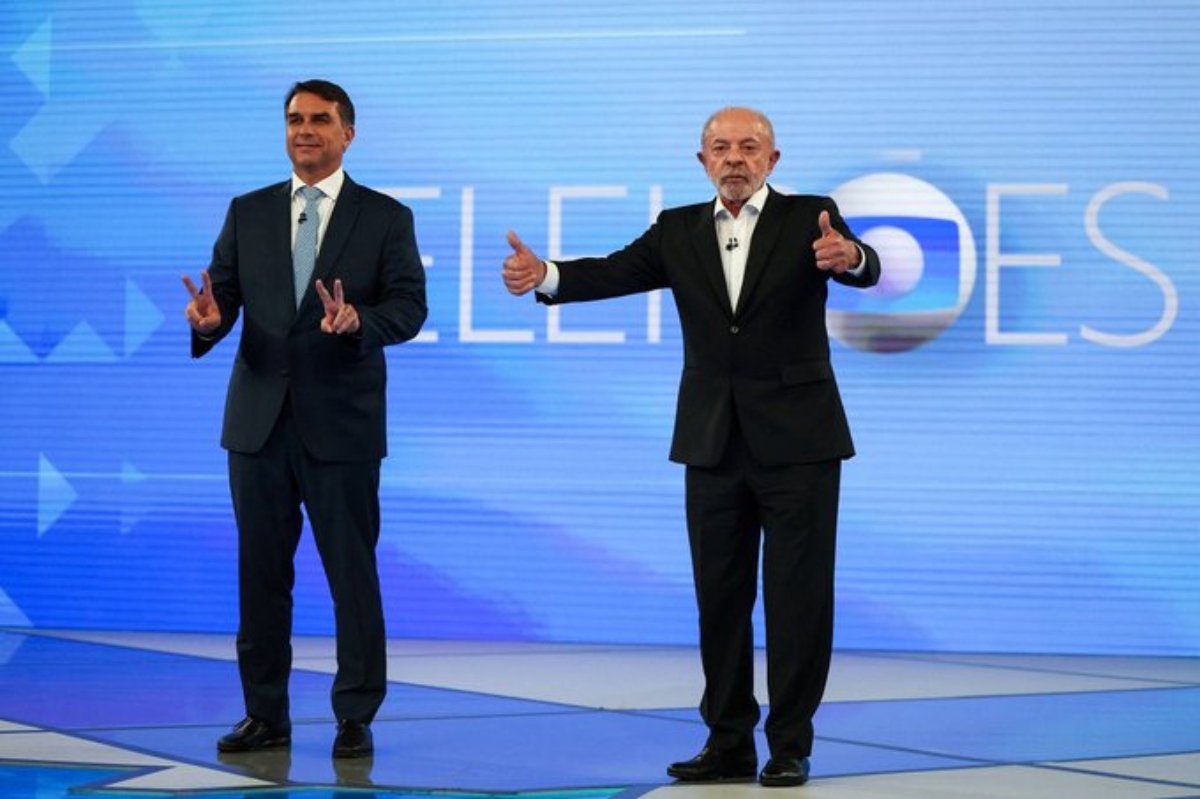Último debate entre Flávio Bolsonaro e Lula