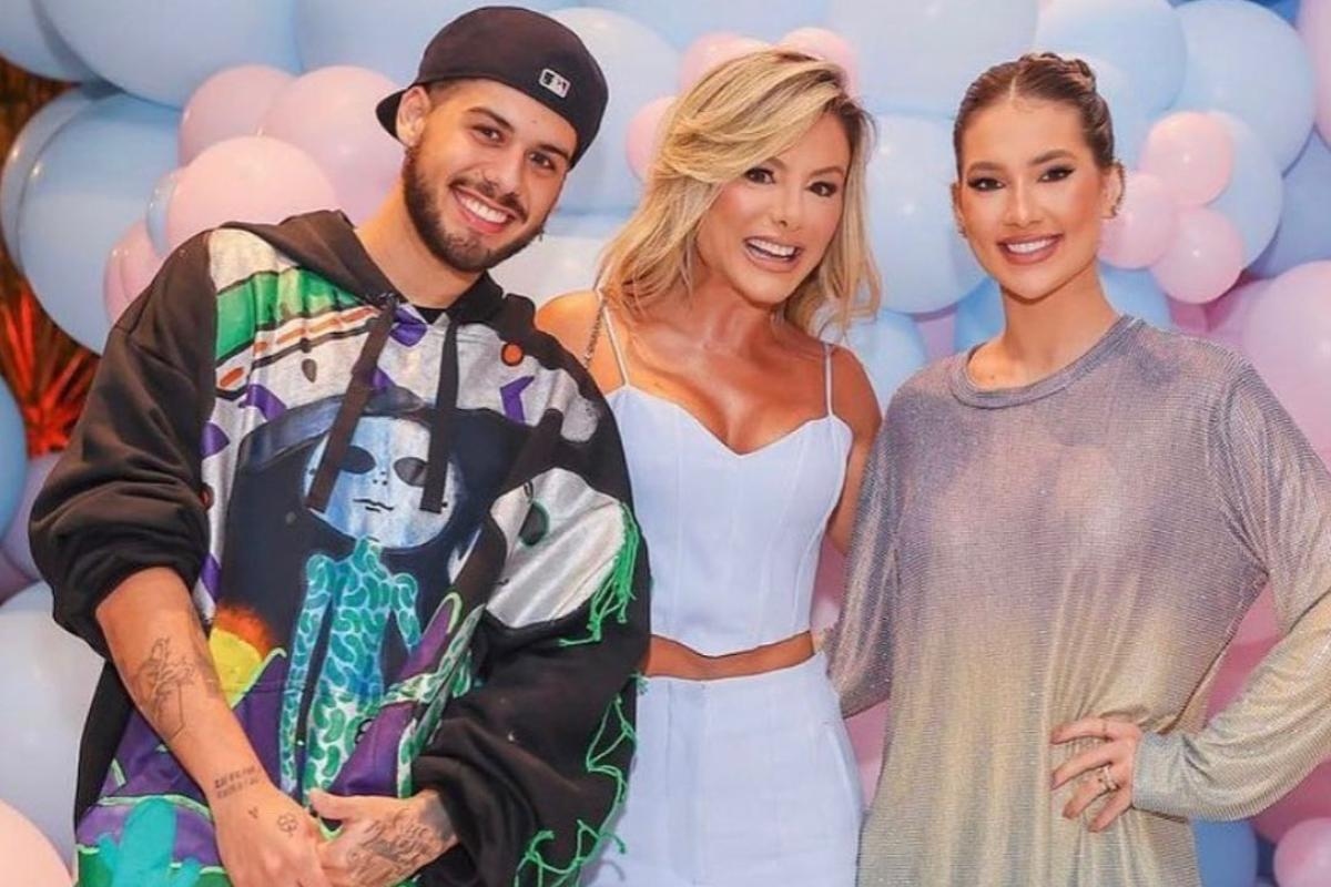 Zé Felipe, Poliana Rocha e Virginia